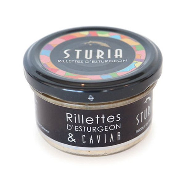 Rillettes d'esturgeon & caviar