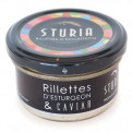 Rillettes d'esturgeon & caviar